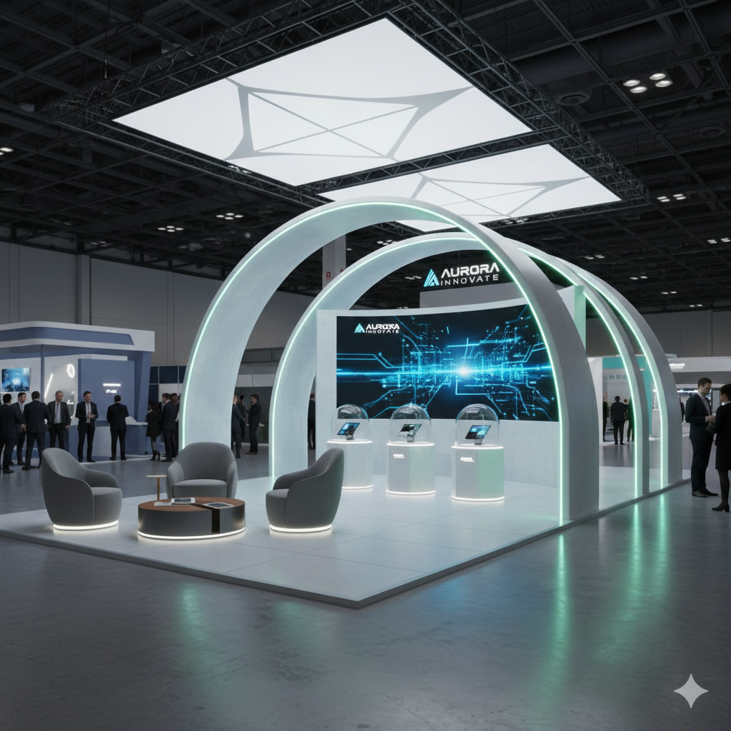 3D Exhibition Stall Design