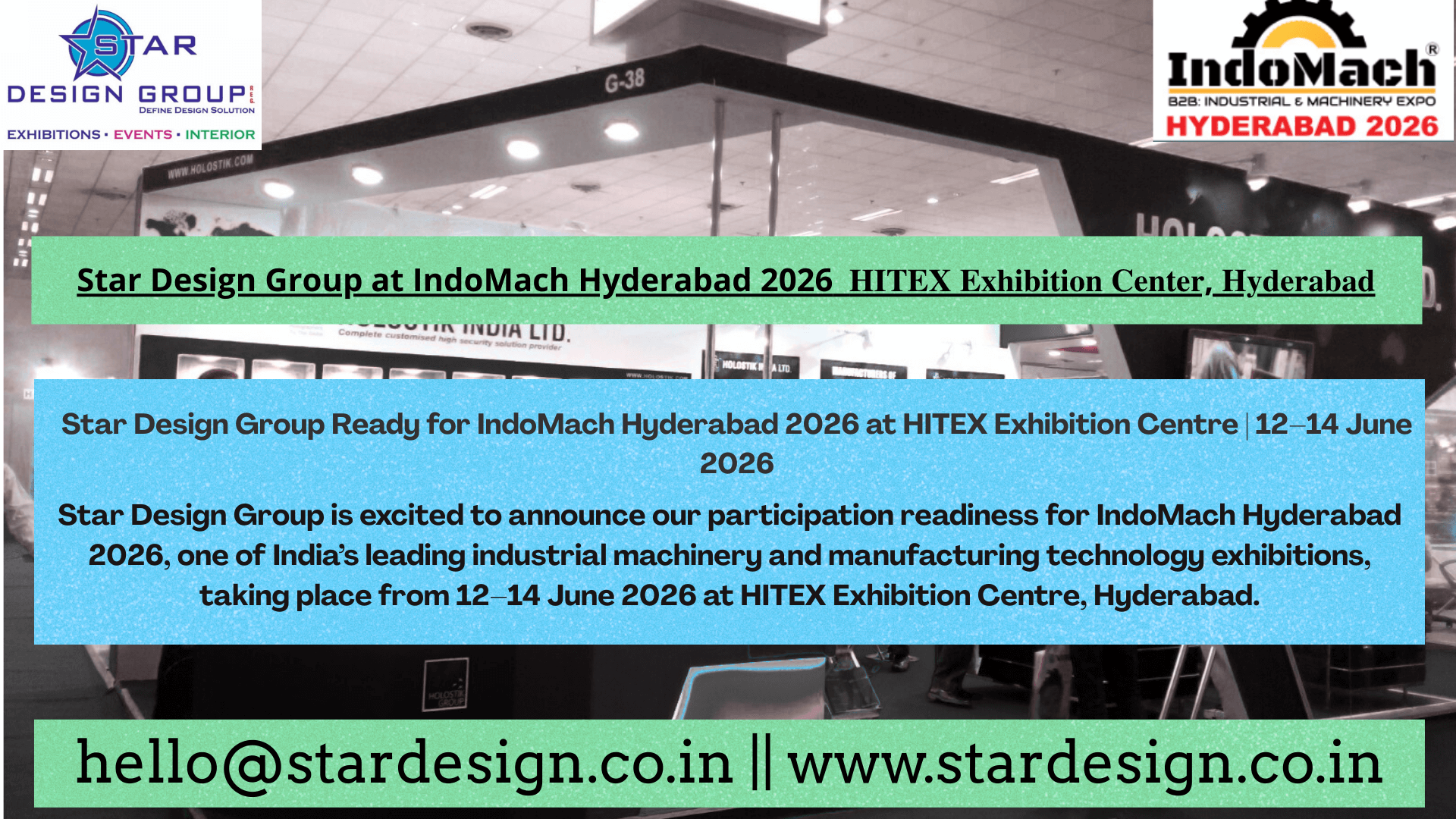 IndoMach Hyderabad is a leading industrial machinery and manufacturing technology exhibition that connects manufacturers, engineering companies