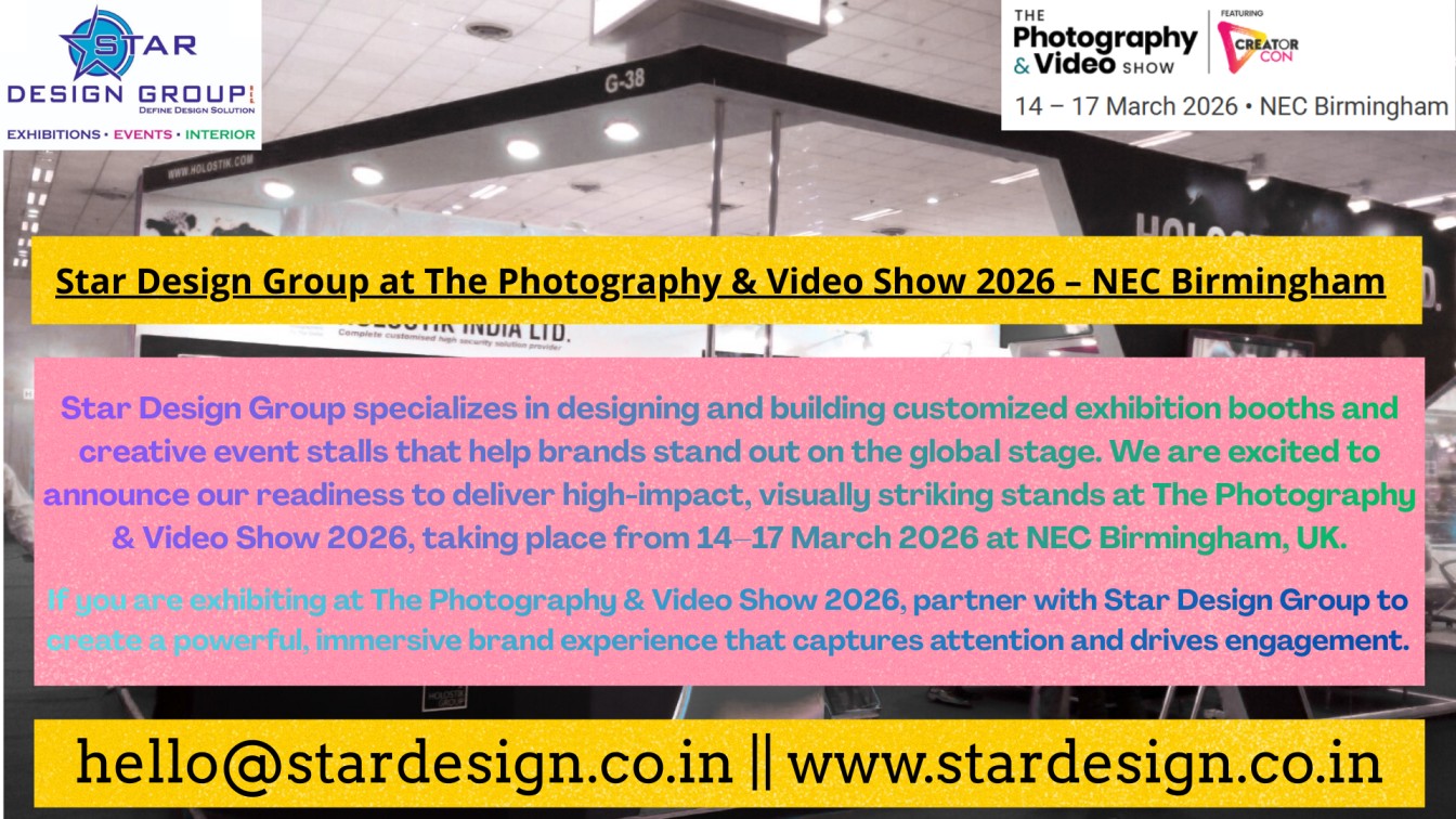 Custom exhibition stand design & fabrication Modular and reusable booth solutions Double-decker and premium stands