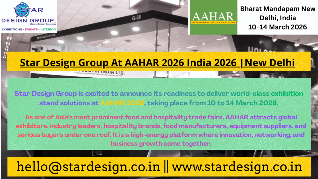 Custom exhibition stand design & fabrication