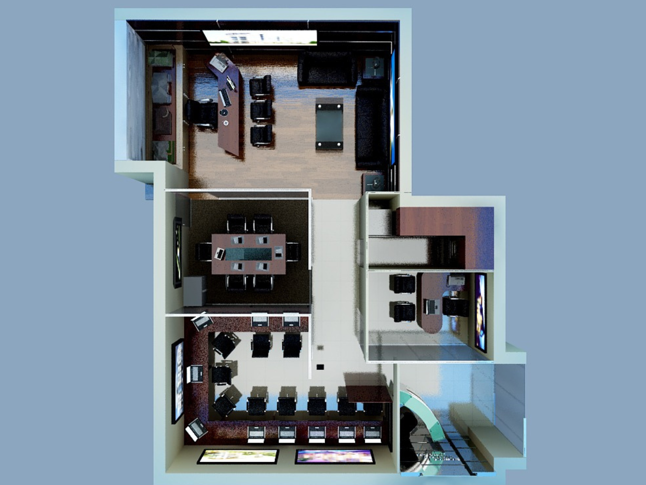 Customized office interior design services