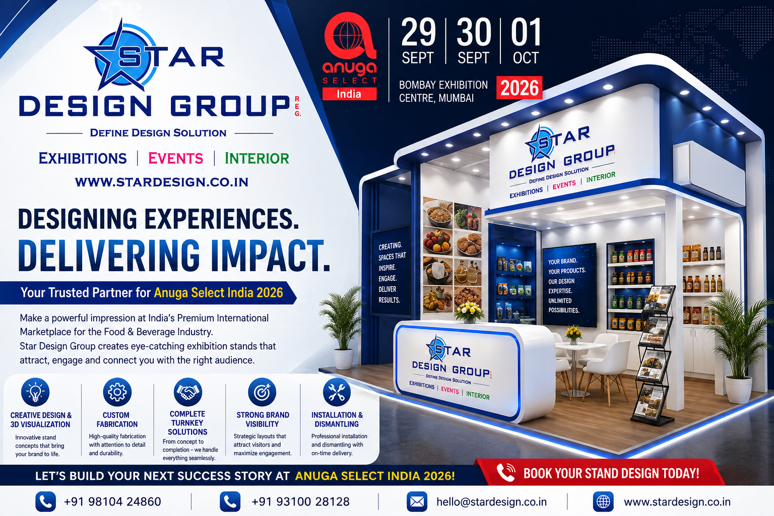 Anuga Select India 2026: Why an Exhibitor’s Display Matters