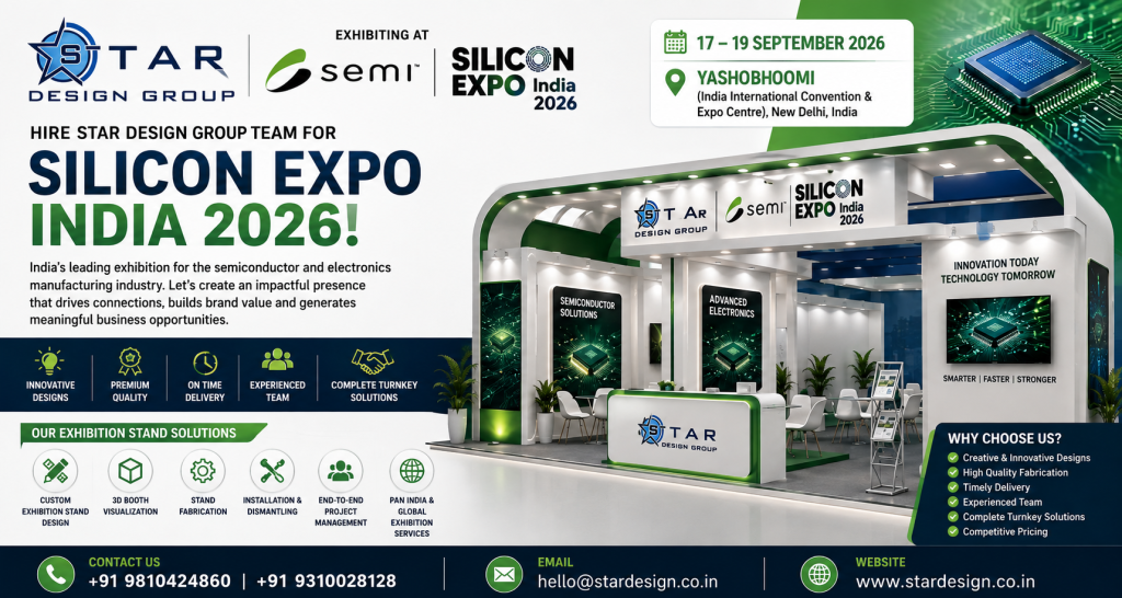 Why Choose Star Design Group for Silicon Expo India 2026?